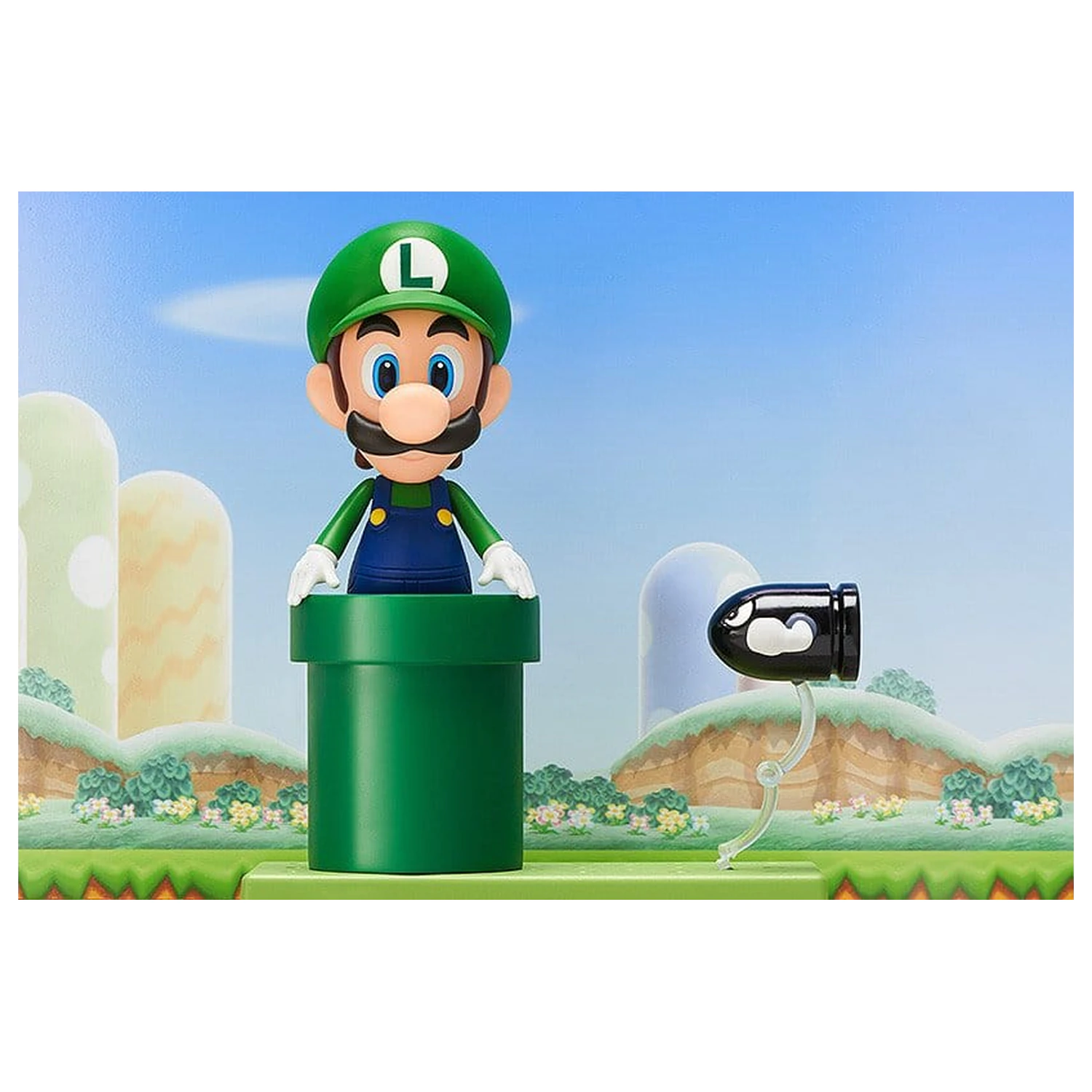 Super Mario Nendoroid Akcijska figura Luigi 10cm fotografija proizvoda