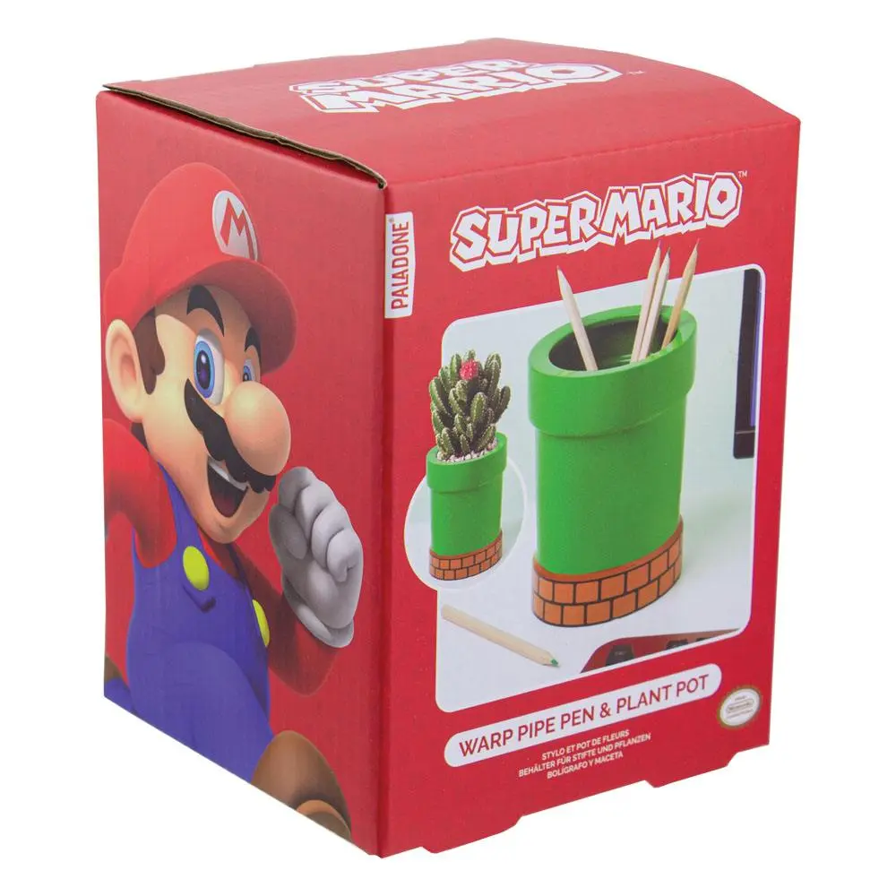 Super Mario držač za olovke u obliku cijevi za biljku fotografija proizvoda