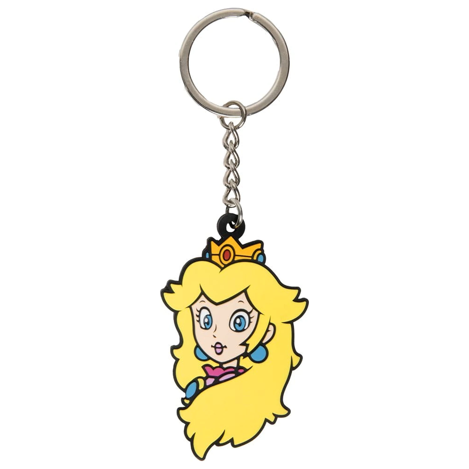Super Mario privjesak za ključeve Princess Peach PVC 6 cm fotografija proizvoda