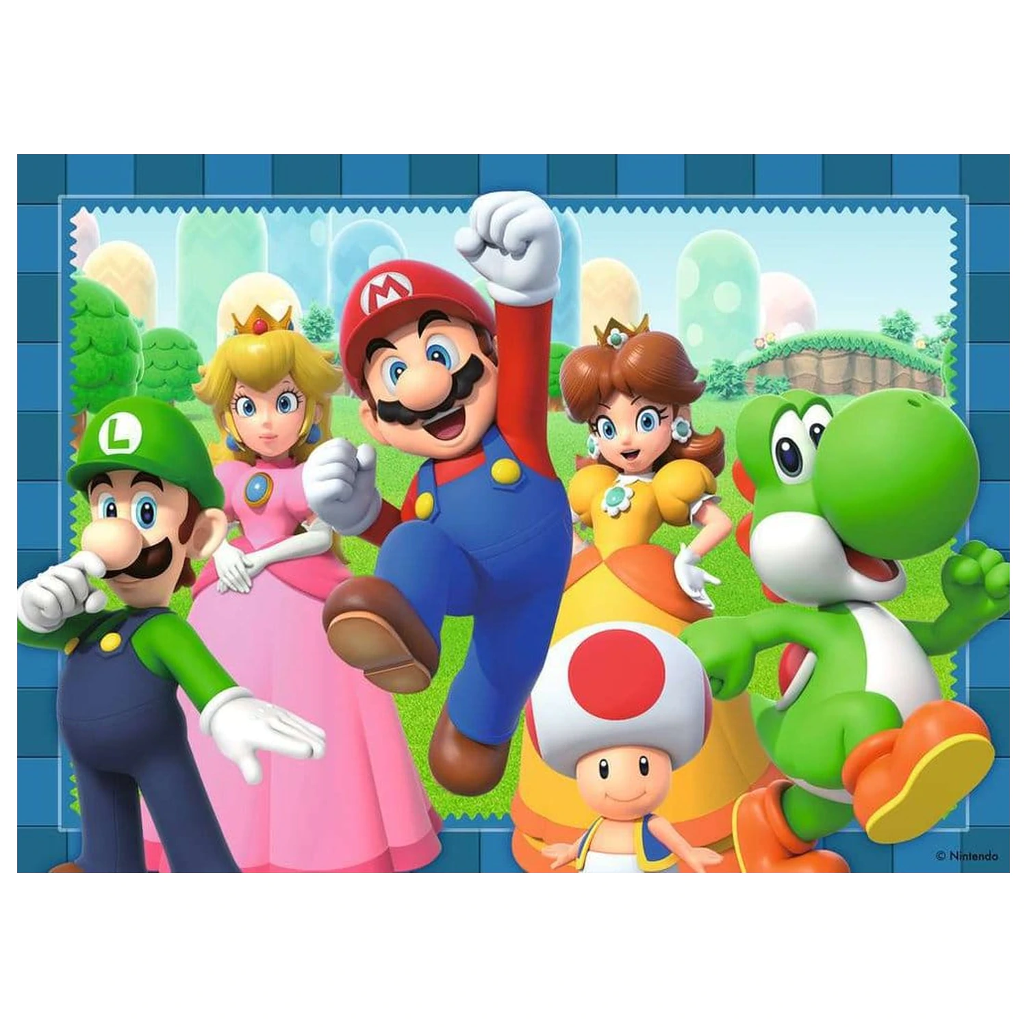 Super Mario Puzzle 4-Pack Vrijeme je za Marija! (4x100 komada) fotografija proizvoda