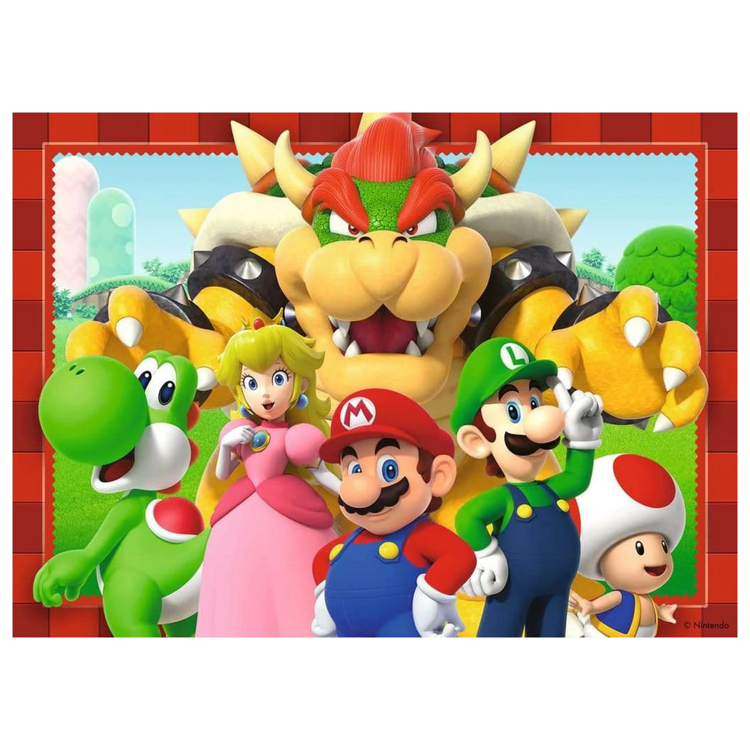 Super Mario Puzzle 4-Pack Vrijeme je za Marija! (4x100 komada) fotografija proizvoda
