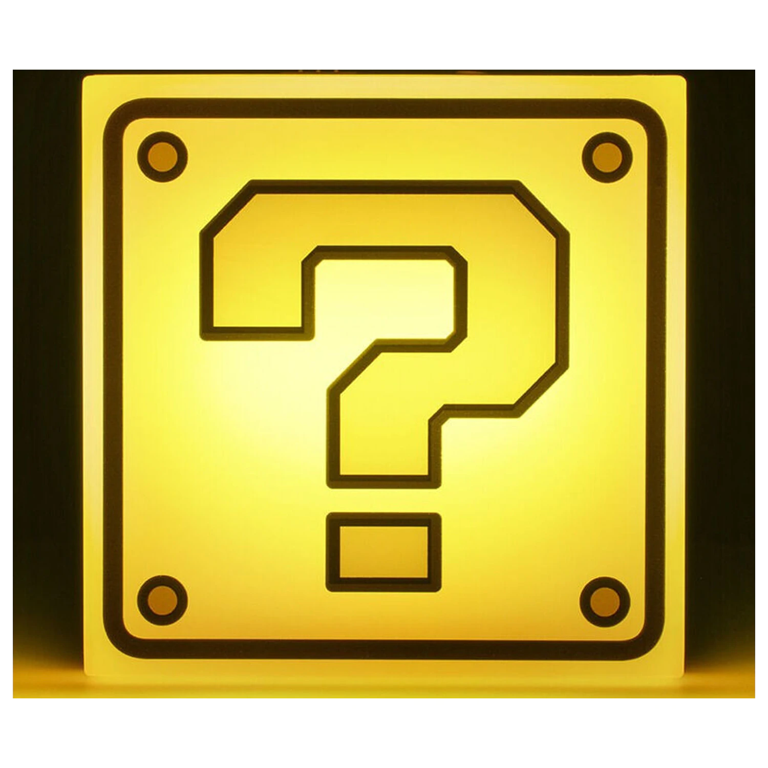 Super Mario Question Block svjetiljka fotografija proizvoda