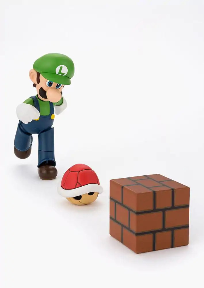 Super Mario S.H. Figuarts Akcijska figura Luigi 11 cm fotografija proizvoda