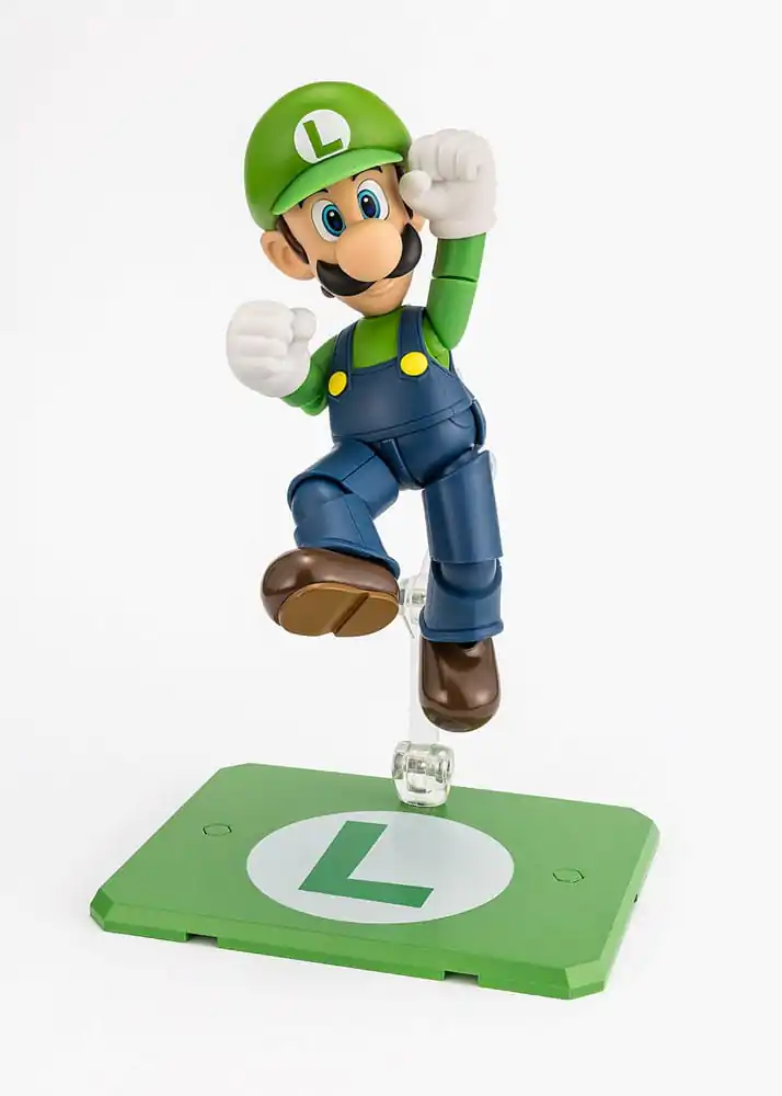 Super Mario S.H. Figuarts Akcijska figura Luigi 11 cm fotografija proizvoda