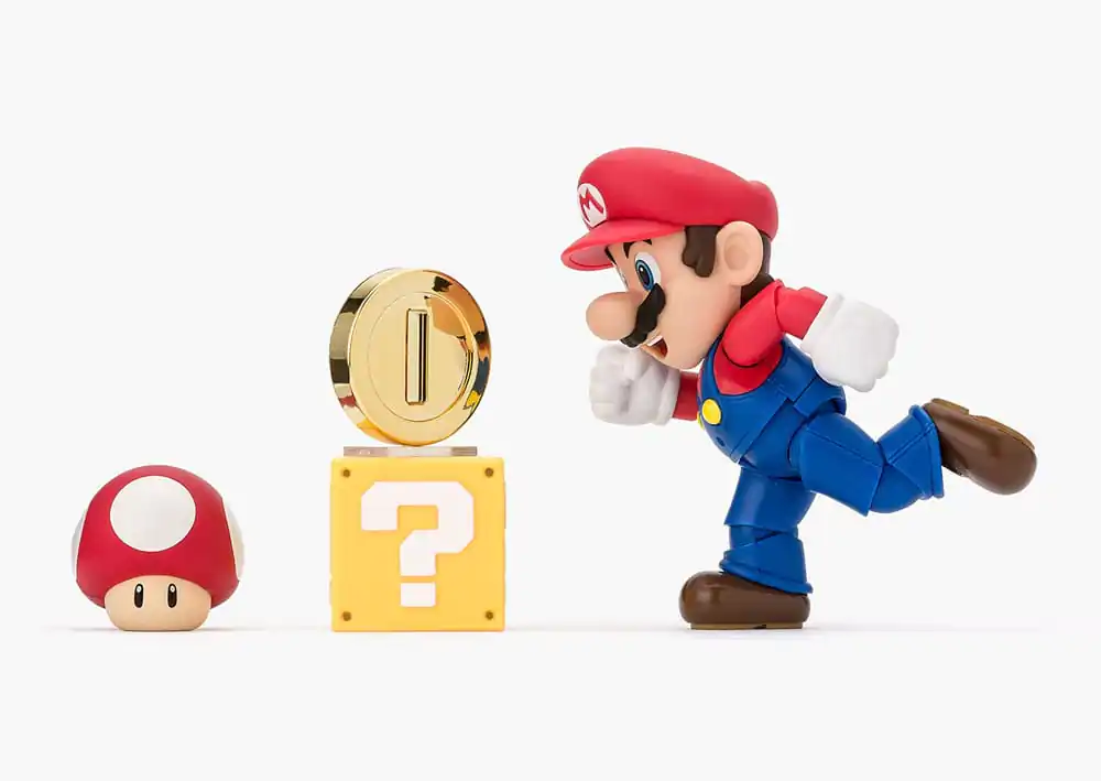 Super Mario S.H. Figuarts Akcijska figura Super Mario 10 cm fotografija proizvoda