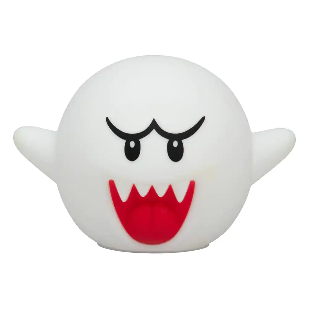 Super Mario Squishy Svjetleća silikonska igračka Boo 14 cm fotografija proizvoda