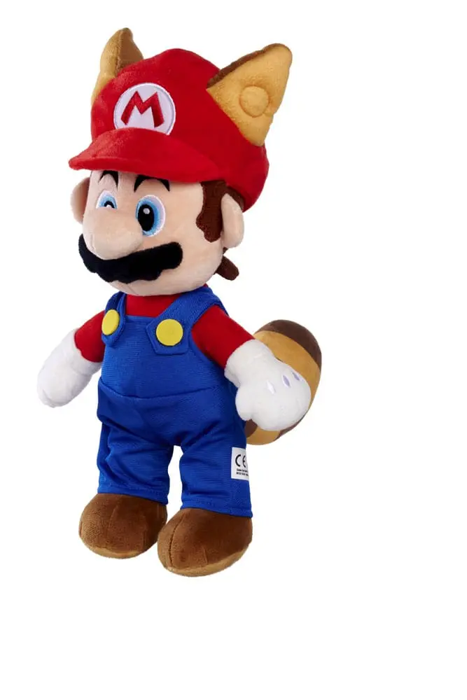 Super Mario Plišana figura Tanuki Mario 30 cm fotografija proizvoda