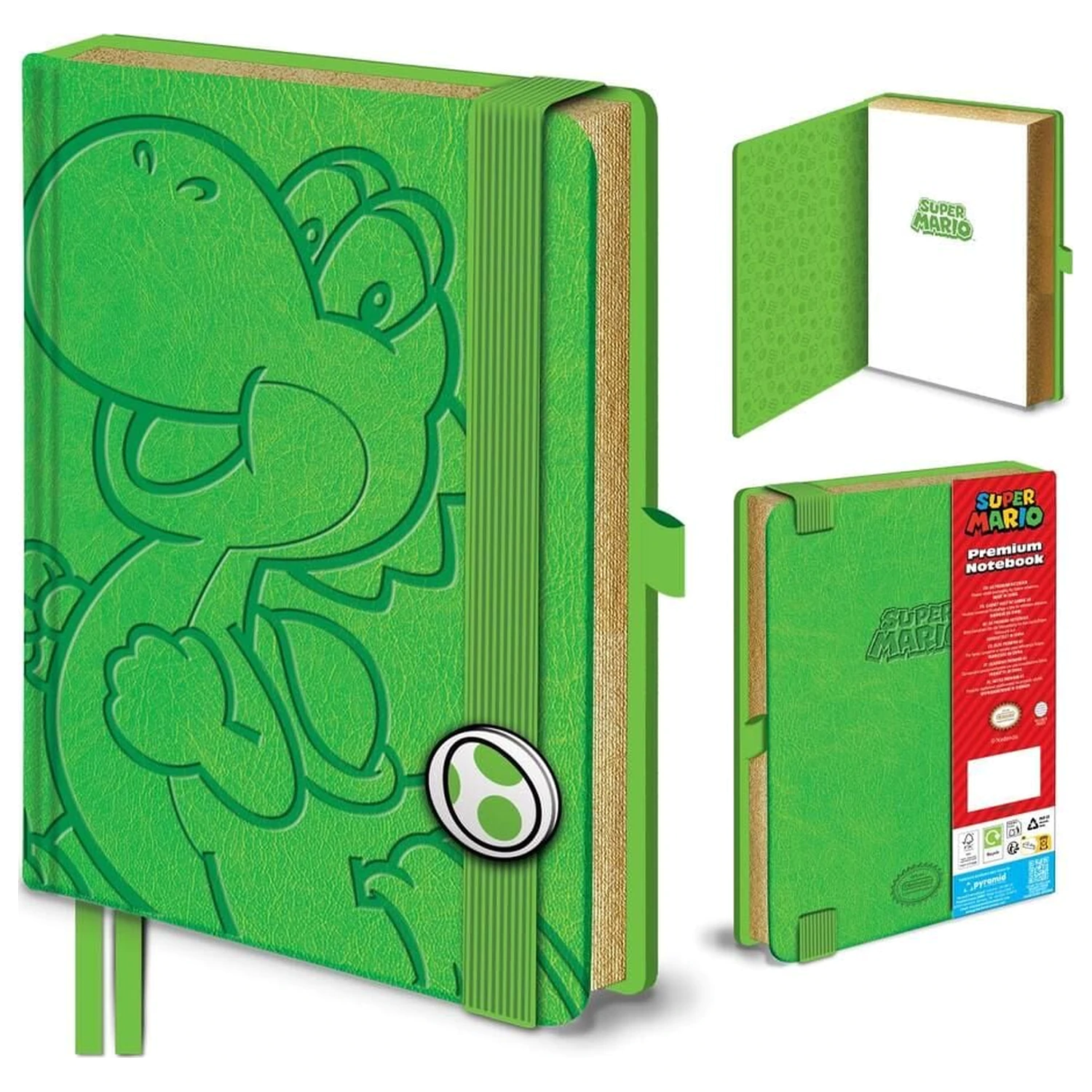 Super Mario Yoshi A5 bilježnica fotografija proizvoda