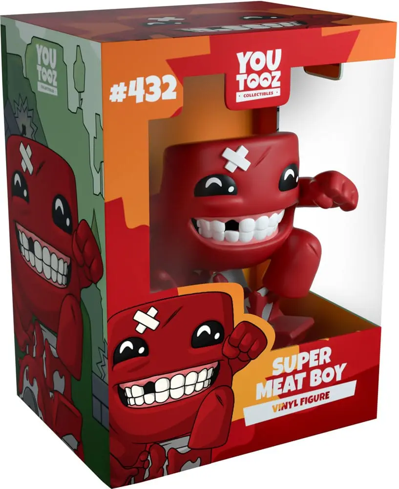 Super Meat Boy Vinyl Figura Super Meat Boy 10 cm fotografija proizvoda