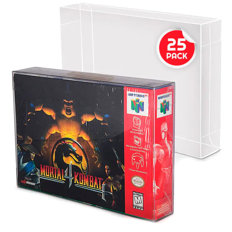 Super Nintendo & Nintendo 64 paket 25 zaštitnika fotografija proizvoda