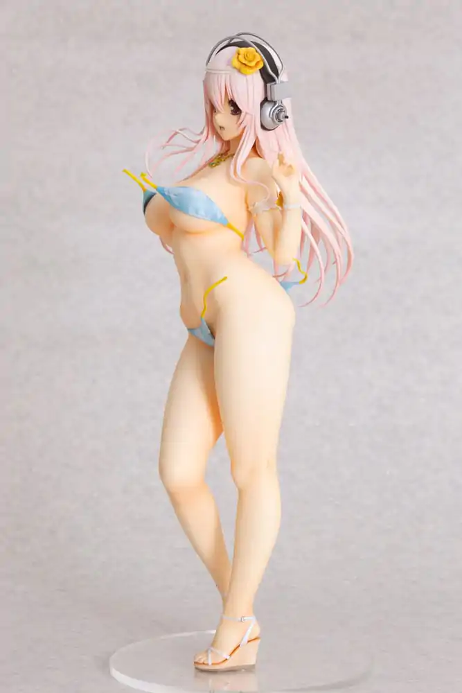 Super Sonico Statue 1/4.5 Super Sonico Summer Vacation Ver. 35 cm Kip fotografija proizvoda