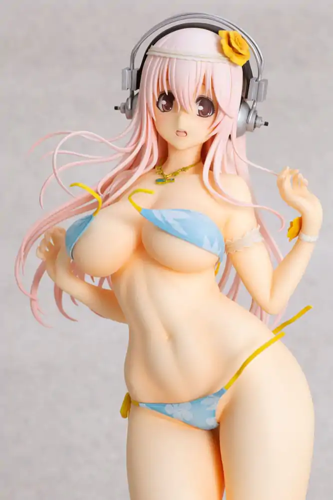 Super Sonico Statue 1/4.5 Super Sonico Summer Vacation Ver. 35 cm Kip fotografija proizvoda