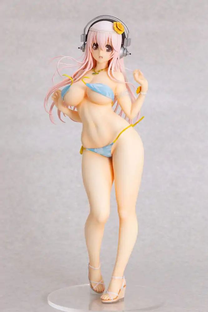 Super Sonico Statue 1/4.5 Super Sonico Summer Vacation Ver. 35 cm Kip fotografija proizvoda