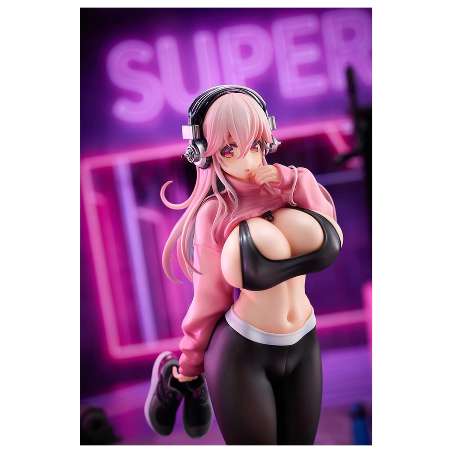 Super Sonico PVC figura 1/6 vježba verzija 27 cm fotografija proizvoda