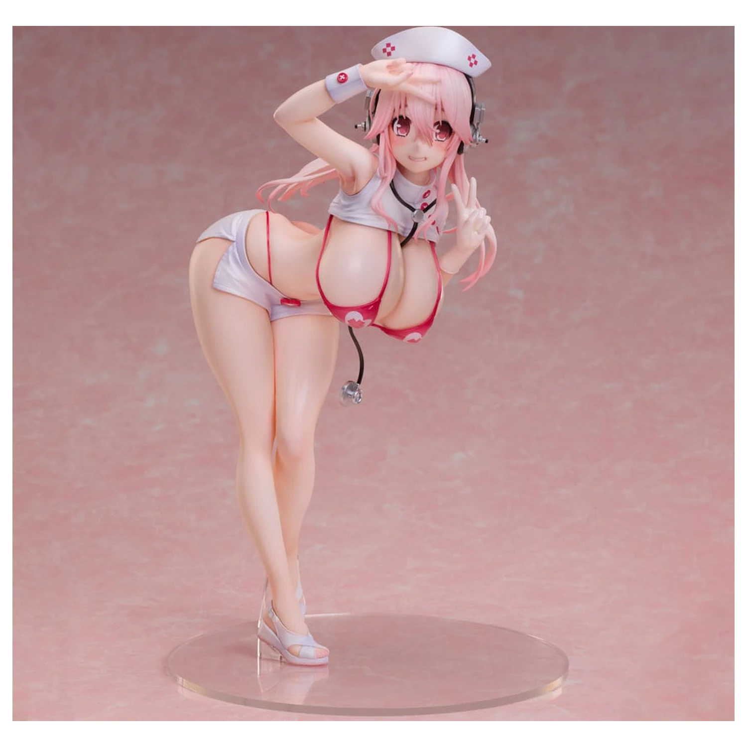 Super Sonico PVC kip 1/6 Super Sonico medicinska sestra bikini verzija 22 cm fotografija proizvoda