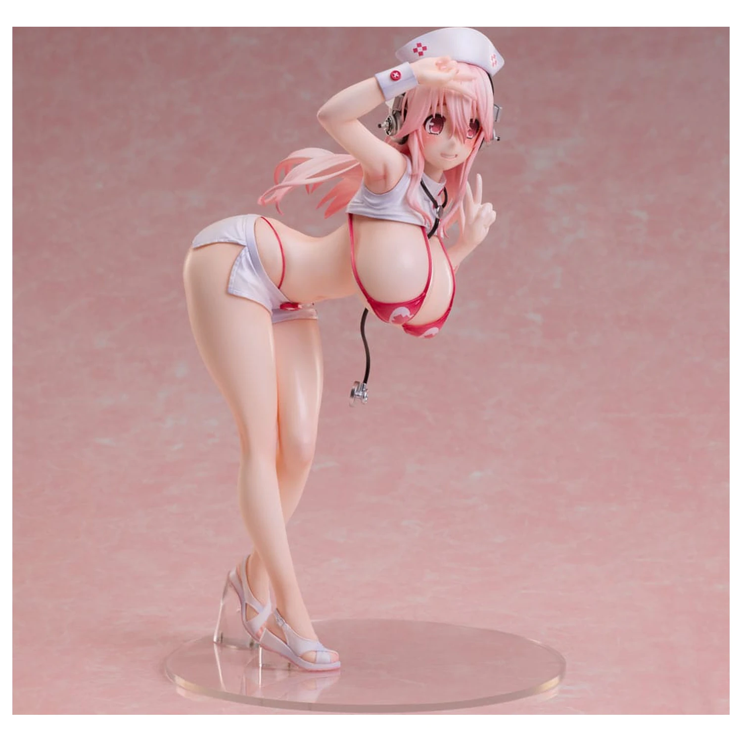 Super Sonico PVC kip 1/6 Super Sonico medicinska sestra bikini verzija 22 cm fotografija proizvoda