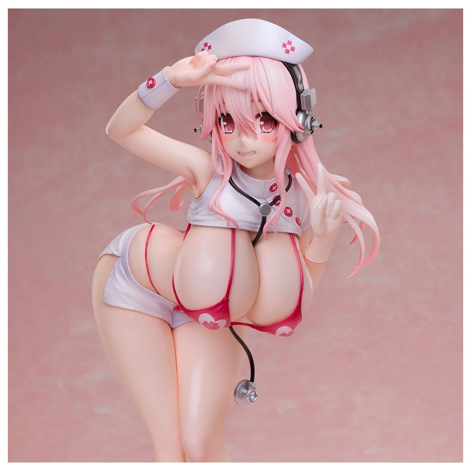 Super Sonico PVC kip 1/6 Super Sonico medicinska sestra bikini verzija 22 cm fotografija proizvoda