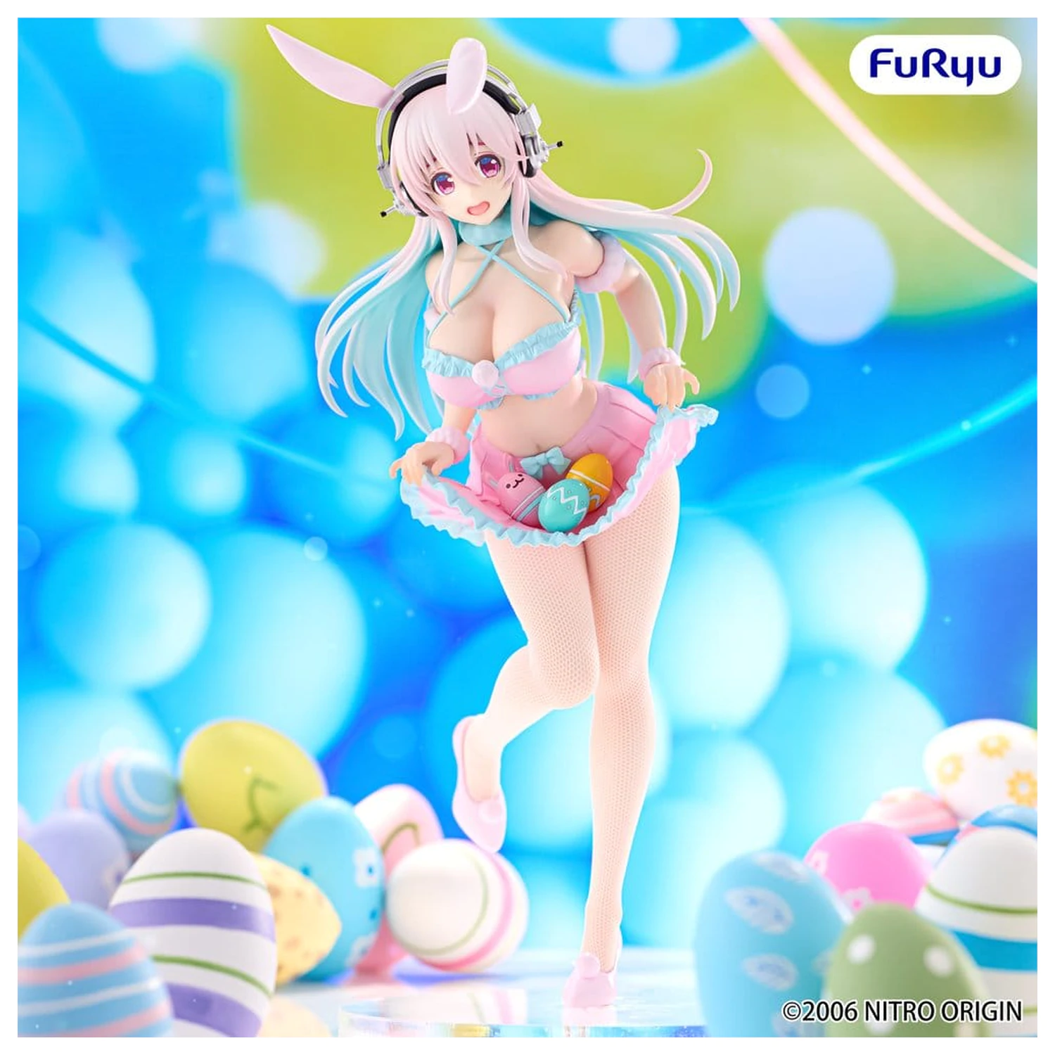 Super Sonico BiCute Bunnies PVC figura Pastel Easter Ver. 29 cm fotografija proizvoda
