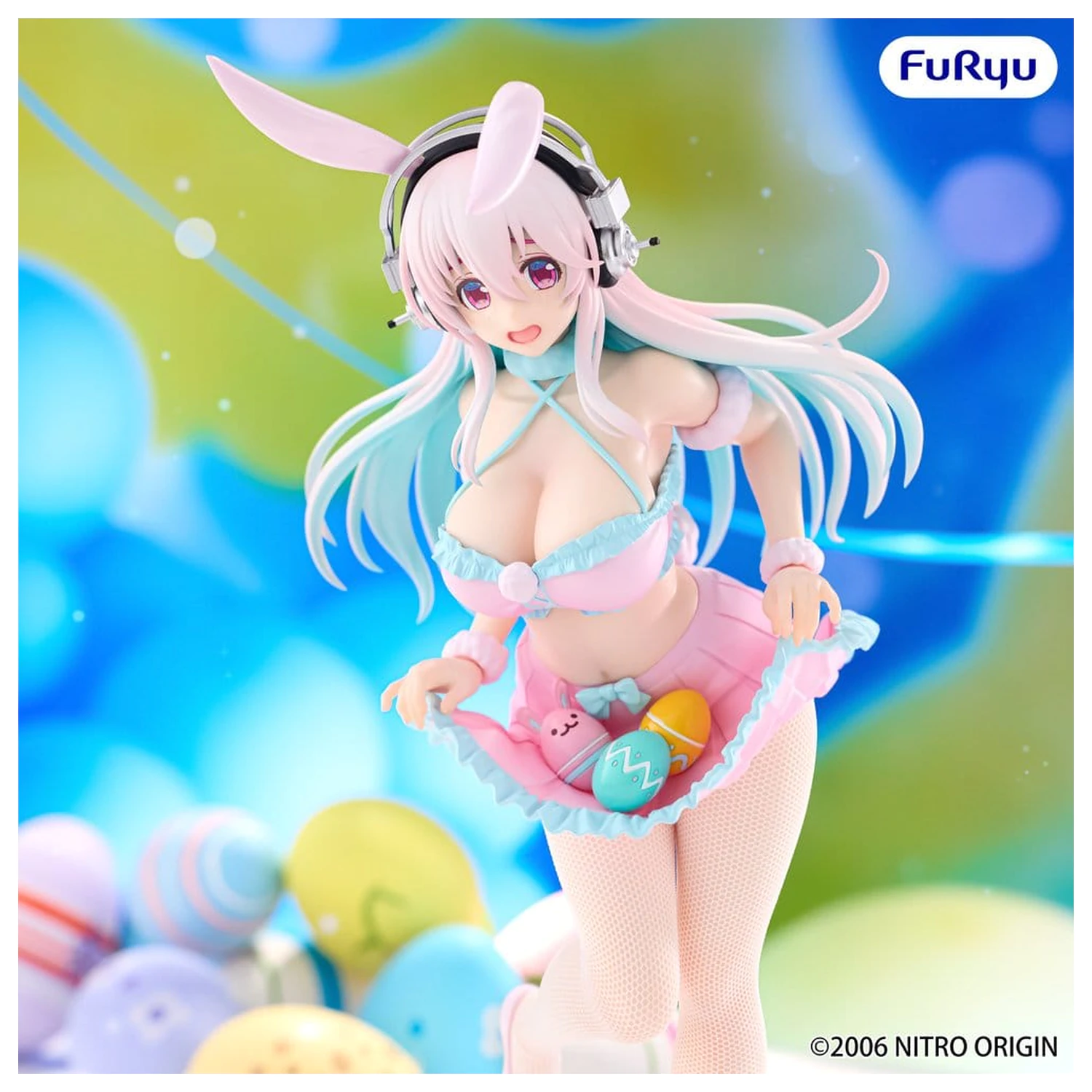 Super Sonico BiCute Bunnies PVC figura Pastel Easter Ver. 29 cm fotografija proizvoda