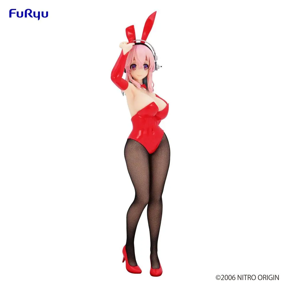 Super Sonico BiCute Bunnies PVC Kip Super Sonico Crvena Ver. 28 cm fotografija proizvoda