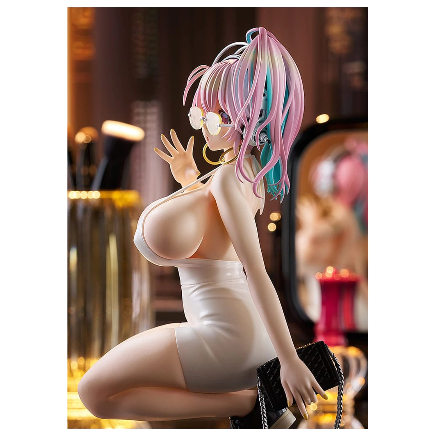 Super Sonico Pop Up Parade PVC Statua Super Sonico: 15th Mini Dress Ver. L veličine 20 cm fotografija proizvoda