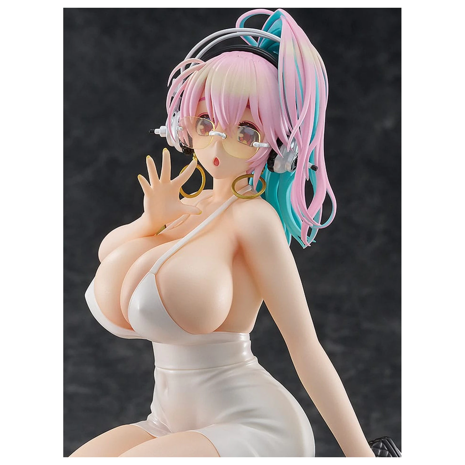 Super Sonico Pop Up Parade PVC Statua Super Sonico: 15th Mini Dress Ver. L veličine 20 cm fotografija proizvoda