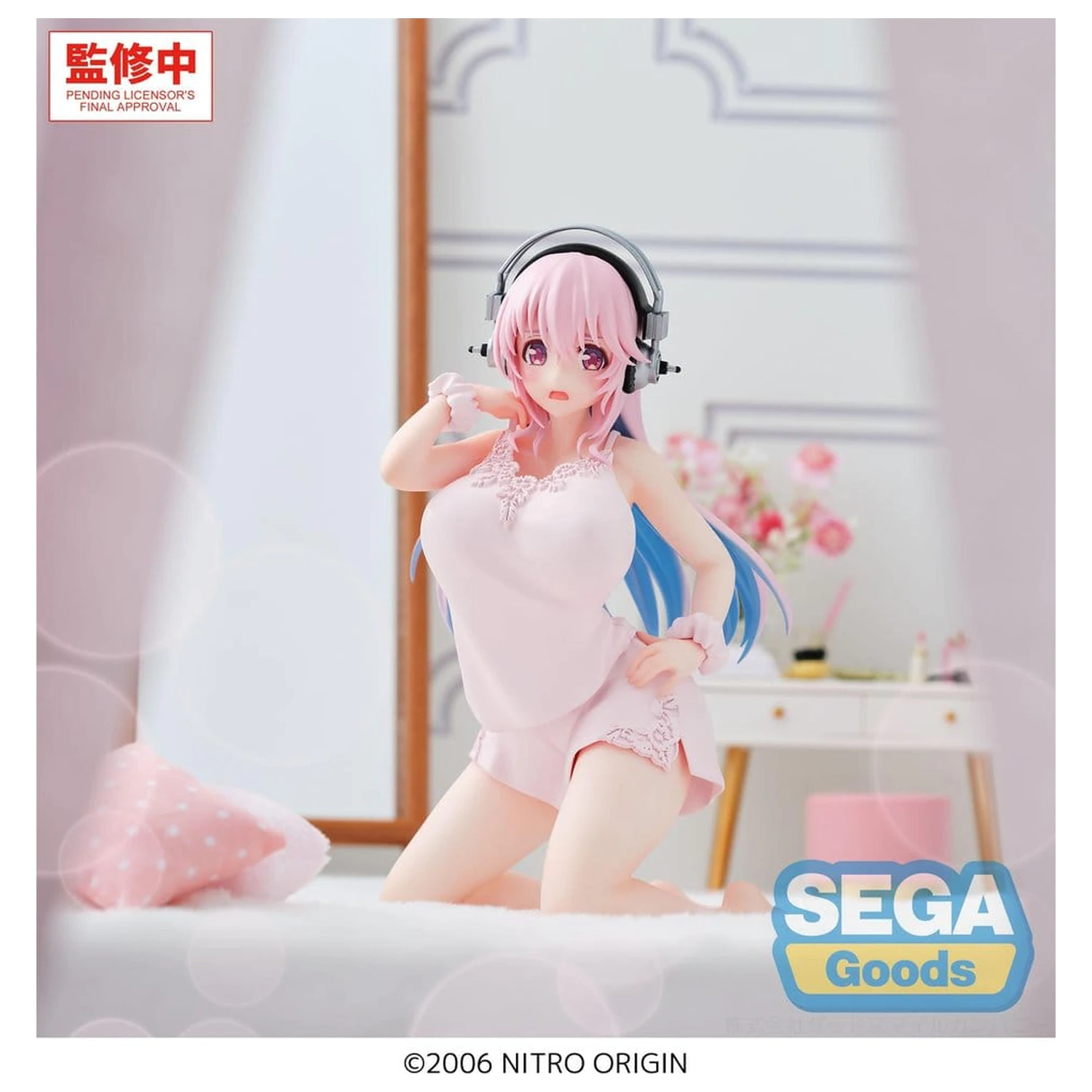 Super Sonico Yumemirize PVC figura Super Sonico 14 cm fotografija proizvoda