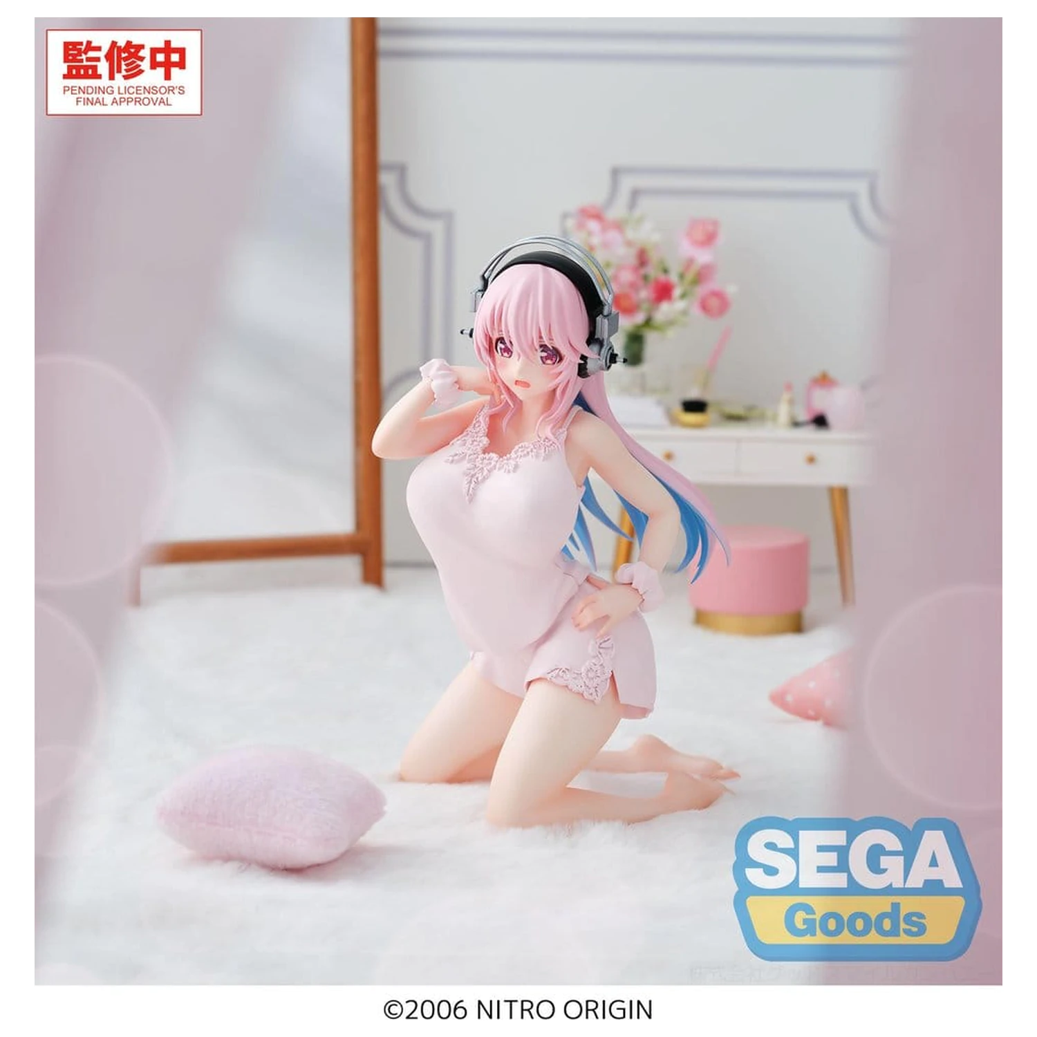 Super Sonico Yumemirize PVC figura Super Sonico 14 cm fotografija proizvoda