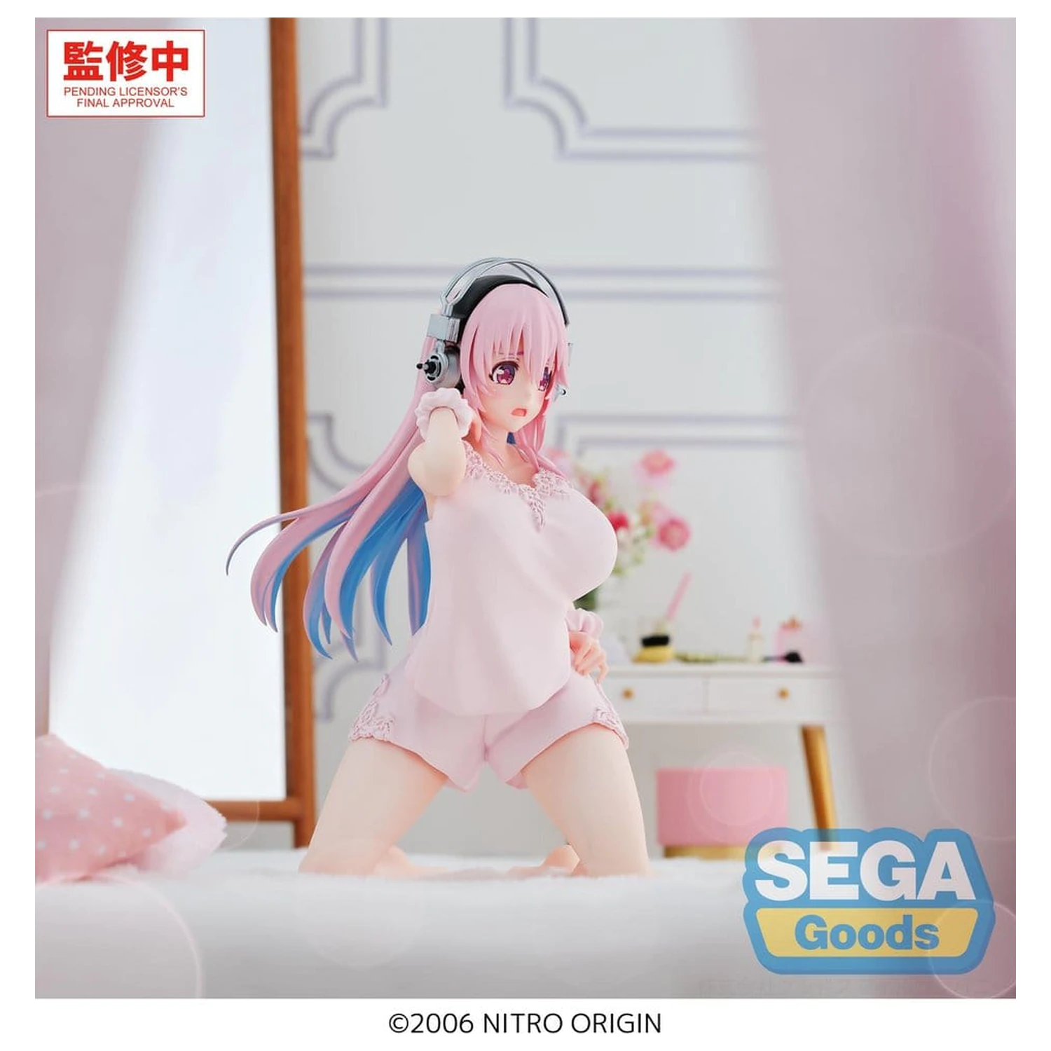 Super Sonico Yumemirize PVC figura Super Sonico 14 cm fotografija proizvoda