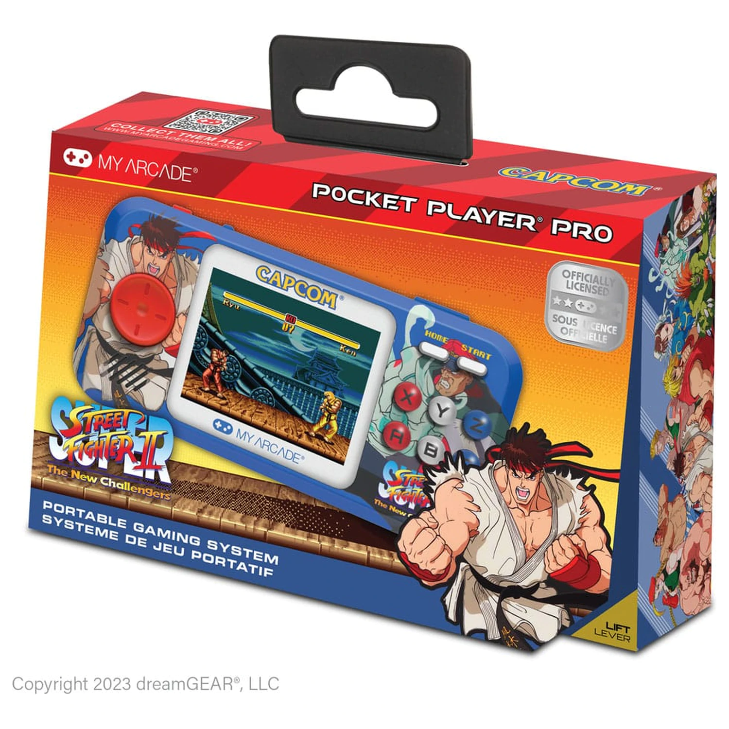 Super Street Fighter II Portable Gaming System Džepni Player Pro fotografija proizvoda