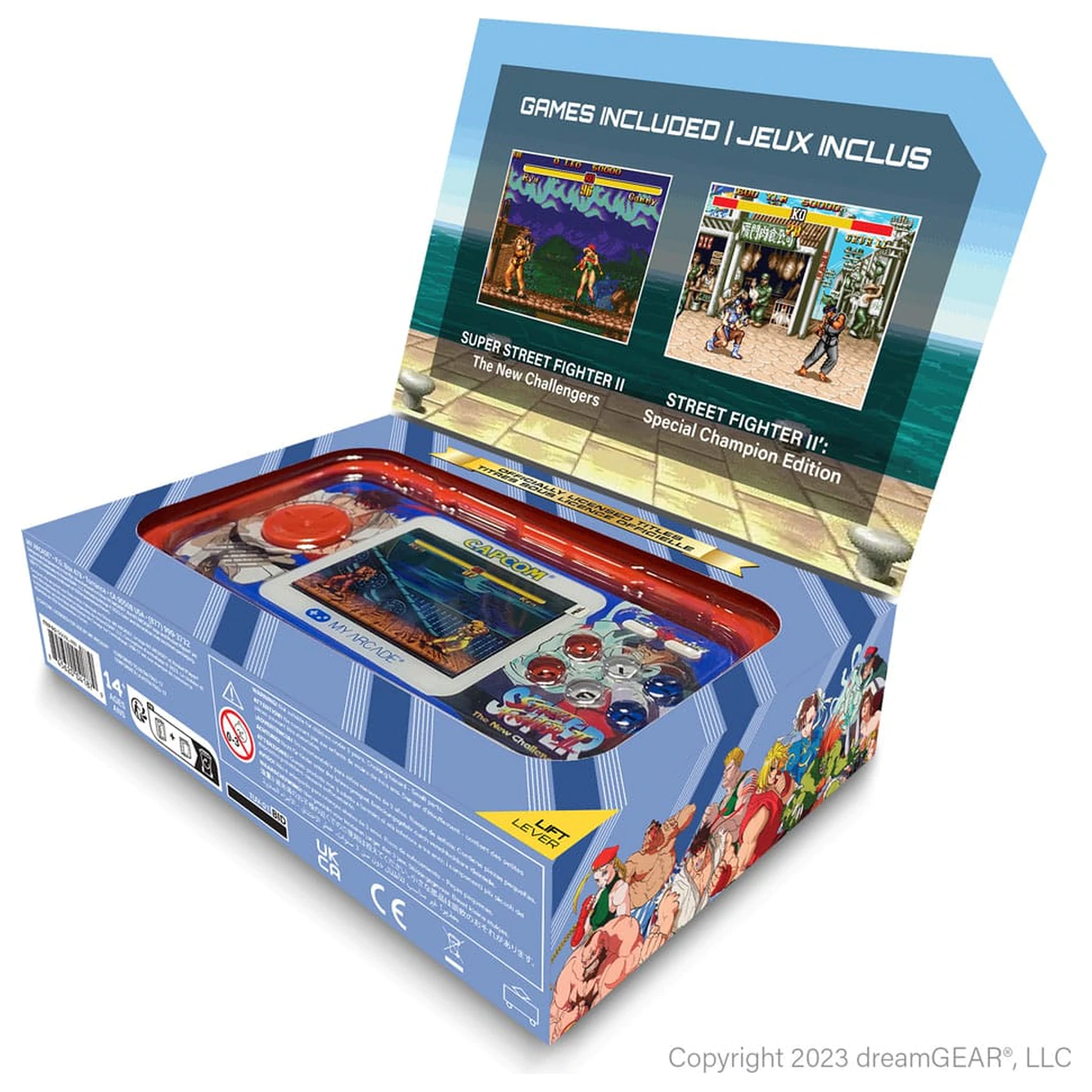 Super Street Fighter II Portable Gaming System Džepni Player Pro fotografija proizvoda