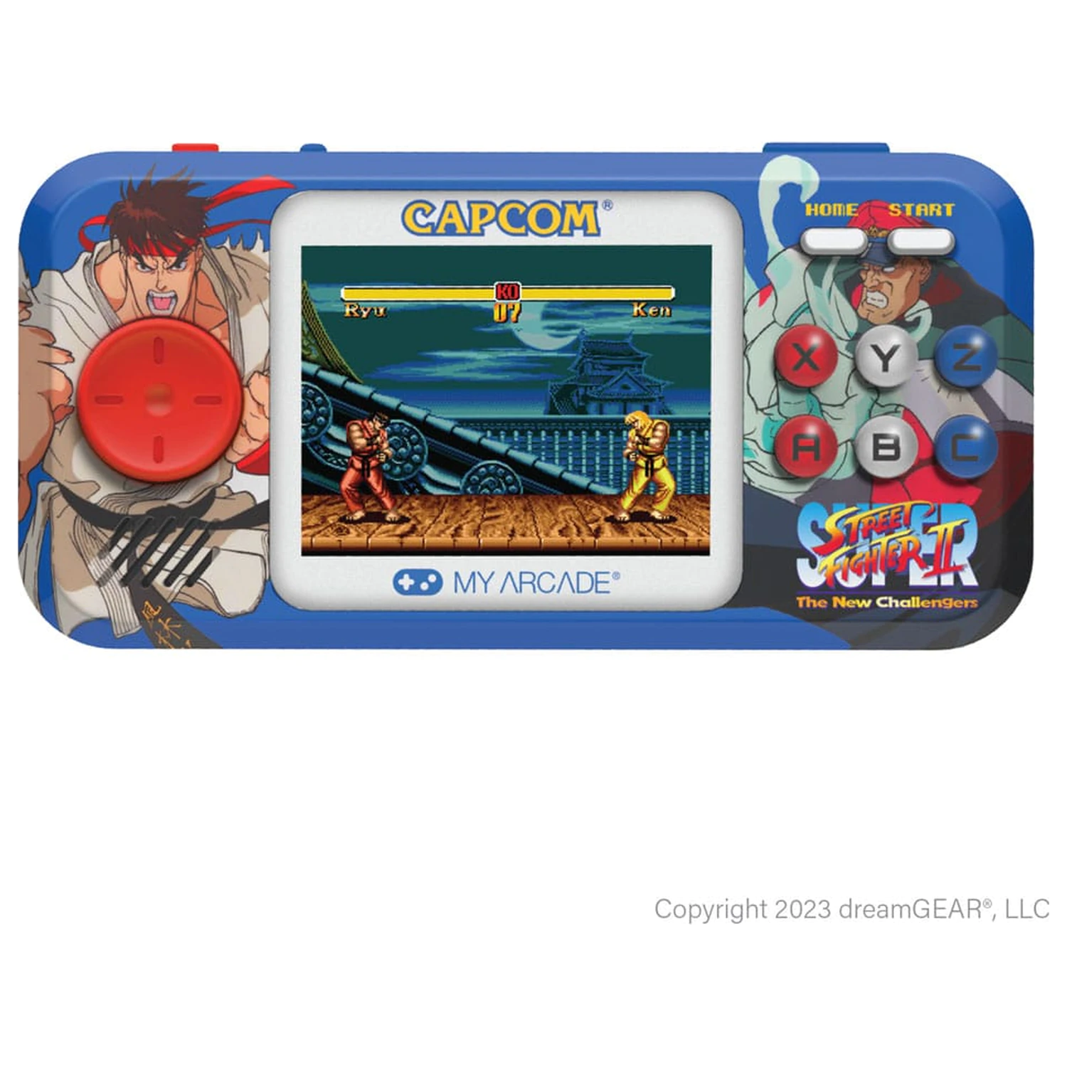 Super Street Fighter II Portable Gaming System Džepni Player Pro fotografija proizvoda