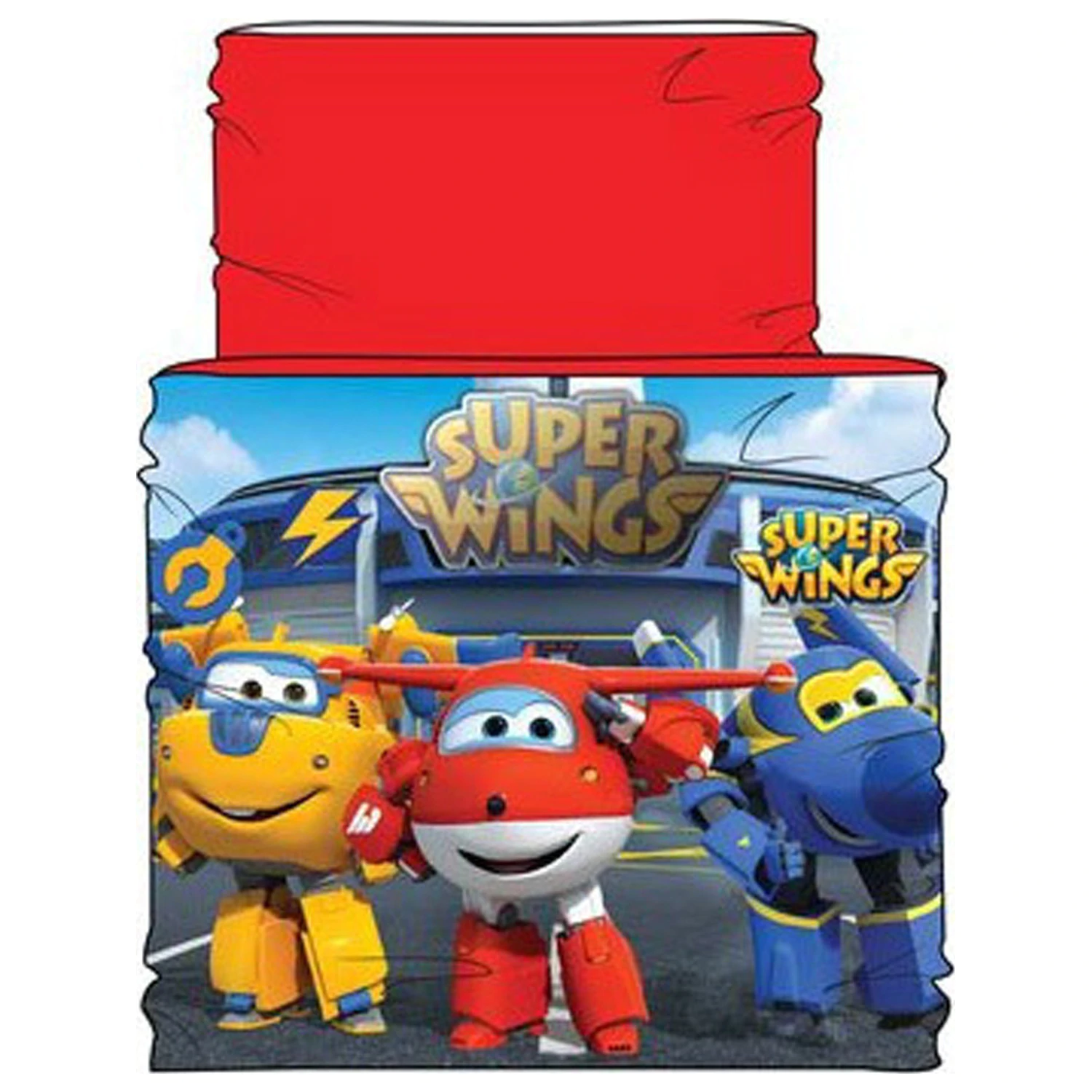 Super Wings Crveni dječji šal, snood fotografija proizvoda