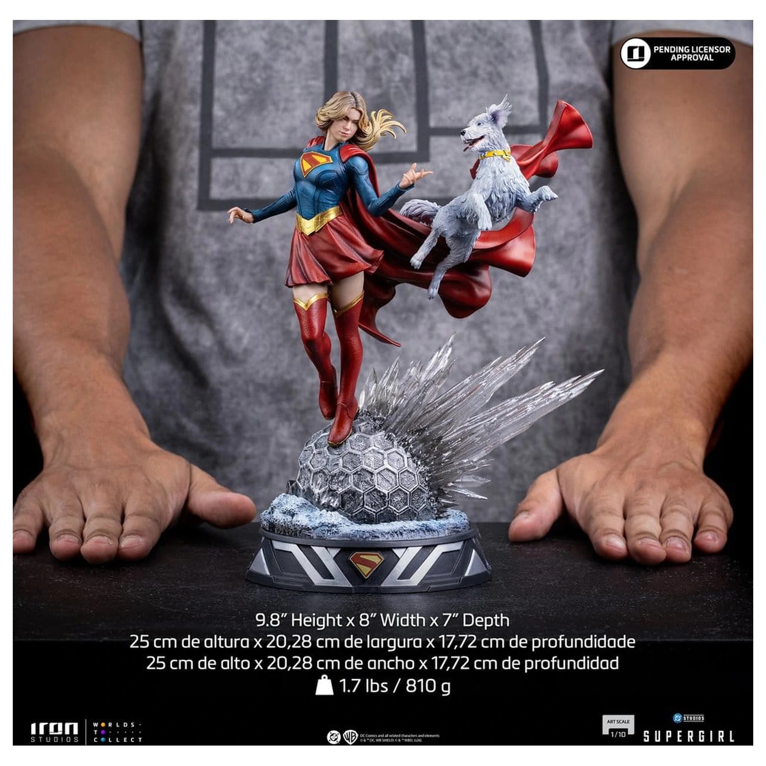 Supergirl (2026) Art Scale statua 1/10 Supergirl 25 cm fotografija proizvoda