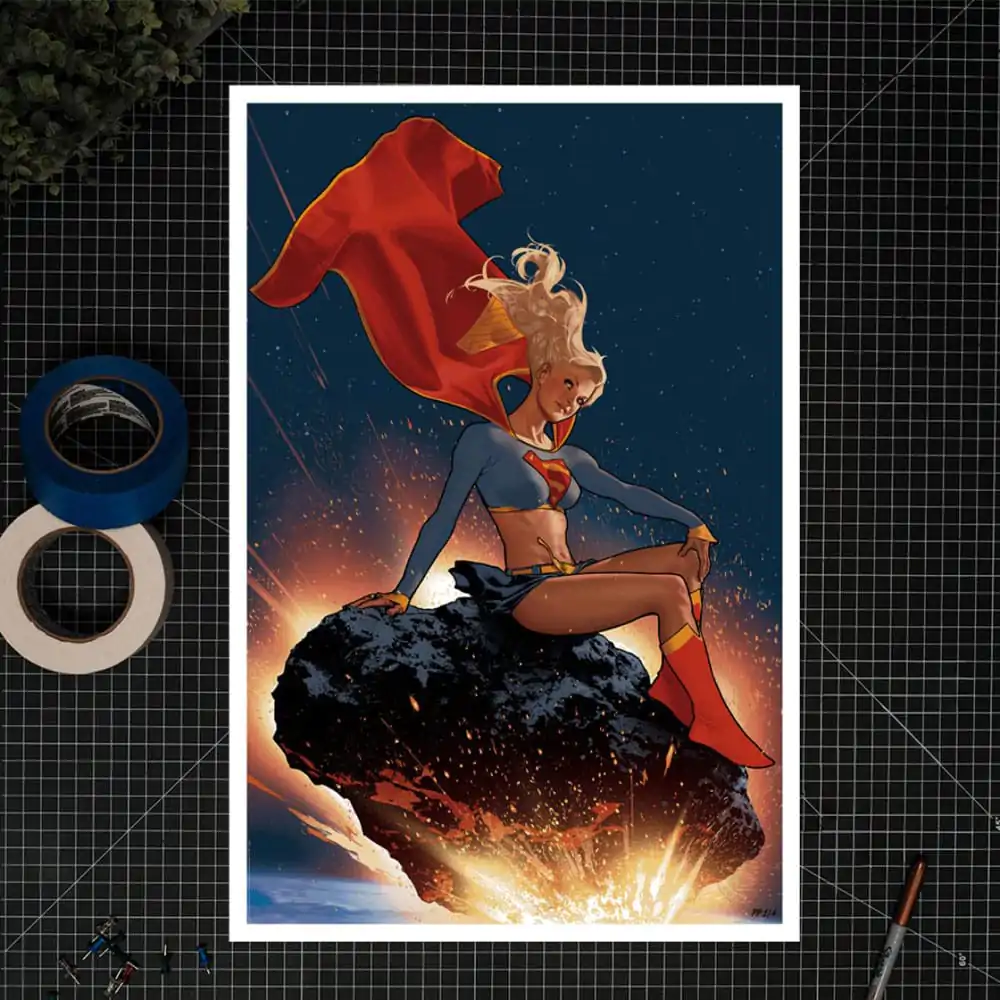 Supergirl and the Legion of Super-Heroes #23 (2006) Art Print Supergirl 61 x 46 cm - neuokvireni fotografija proizvoda