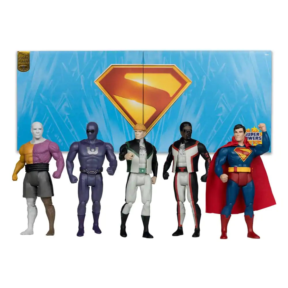 Superman (2025) DC Direct Super Powers akcijska figura 5-Pack Gold Label 11 cm fotografija proizvoda