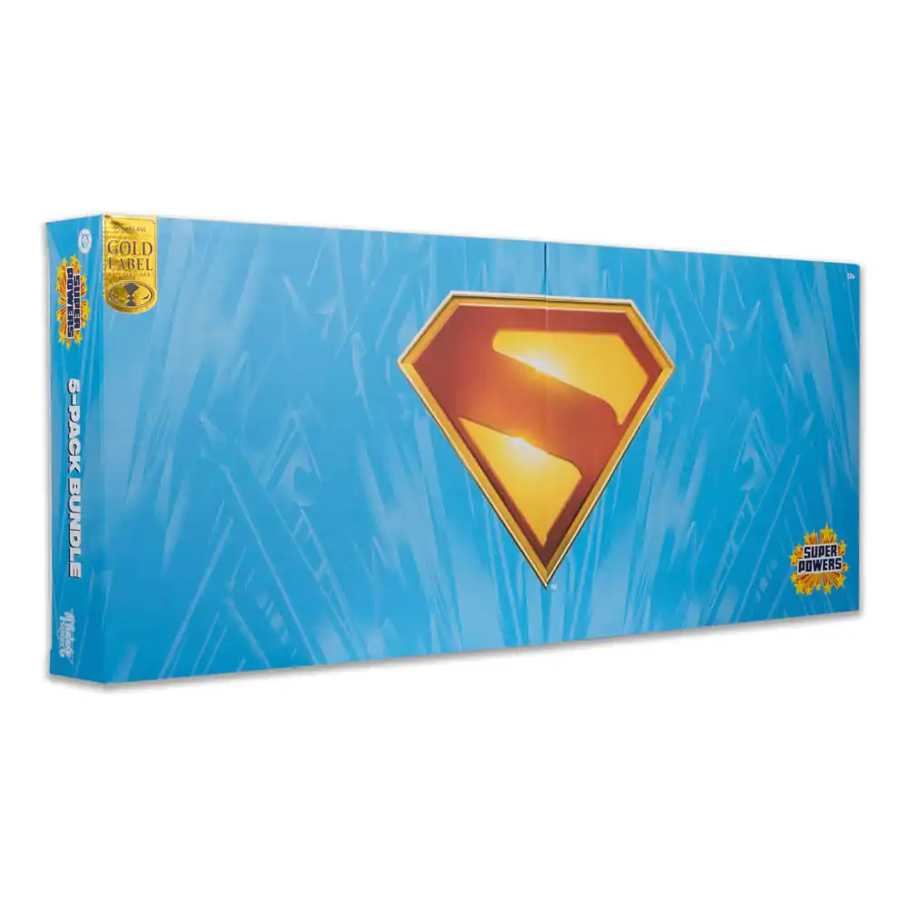 Superman (2025) DC Direct Super Powers akcijska figura 5-Pack Gold Label 11 cm fotografija proizvoda