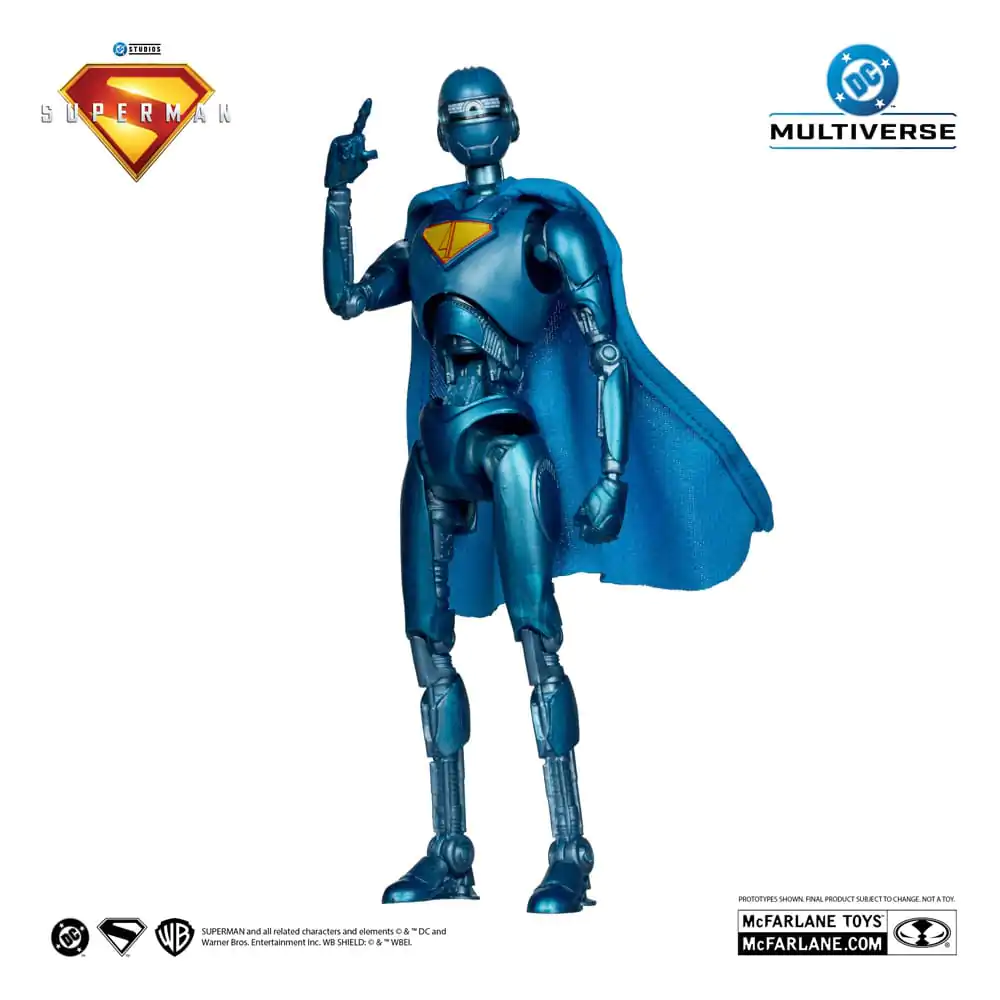 Superman (2025) DC Multiverse Deluxe akcijska figura Superman Robot (Red Platinum Edition) 18 cm fotografija proizvoda