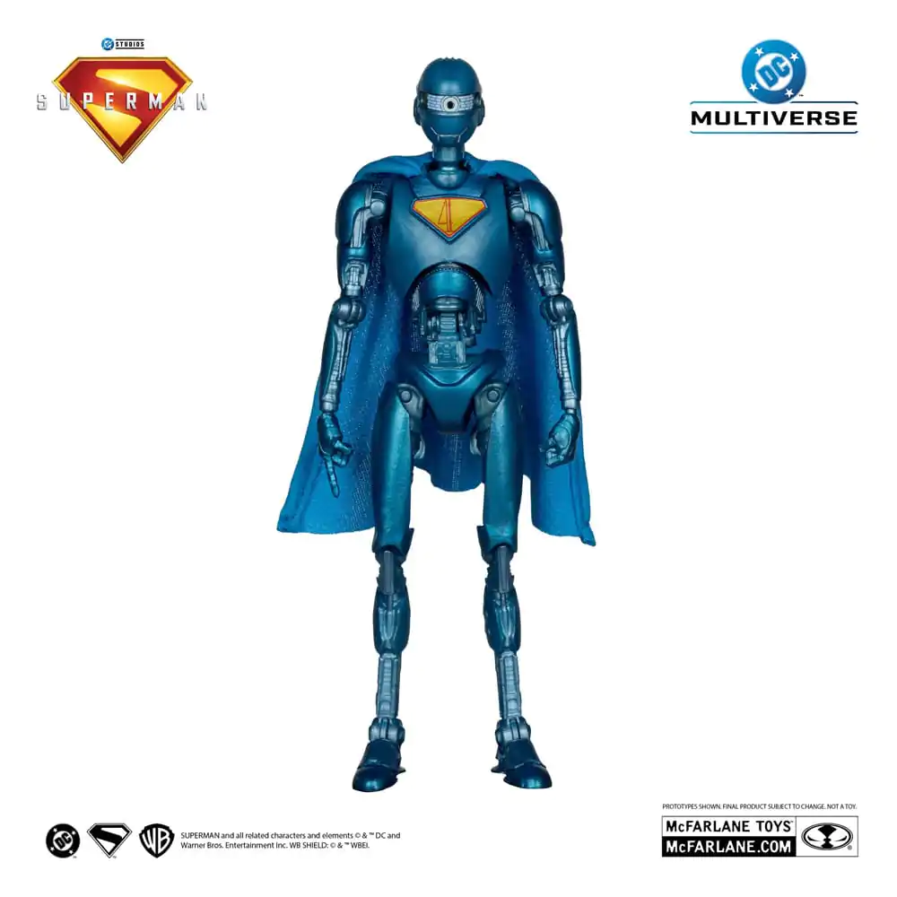 Superman (2025) DC Multiverse Deluxe akcijska figura Superman Robot (Red Platinum Edition) 18 cm fotografija proizvoda
