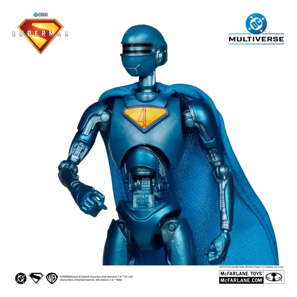 Superman (2025) DC Multiverse Deluxe akcijska figura Superman Robot (Red Platinum Edition) 18 cm fotografija proizvoda