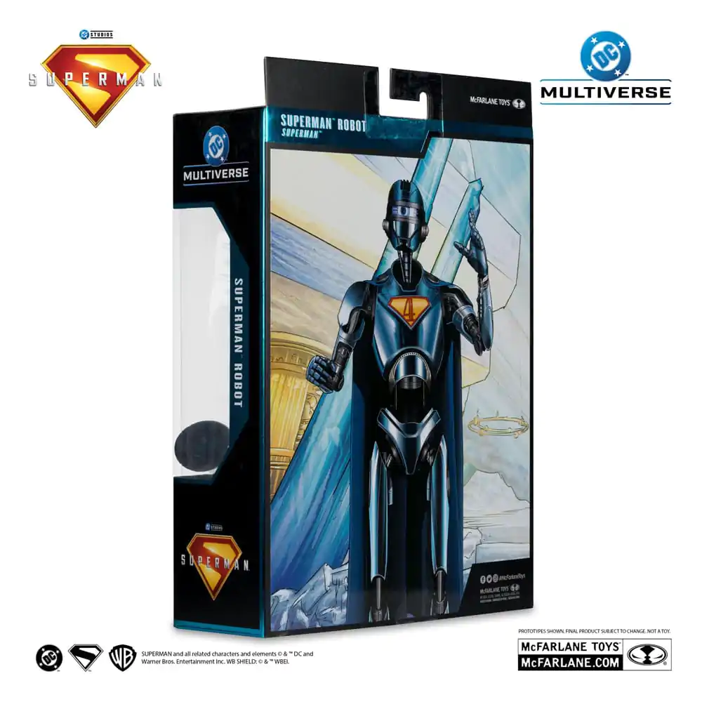 Superman (2025) DC Multiverse Deluxe akcijska figura Superman Robot (Red Platinum Edition) 18 cm fotografija proizvoda