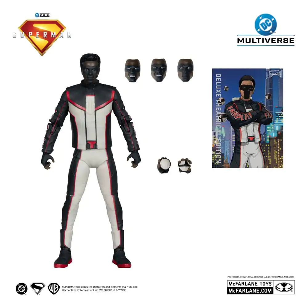 Superman (2025) DC Multiverse Deluxe Theatrical Edition akcijska figura Mr. Terrific (Red Platinum Edition) 18 cm fotografija proizvoda