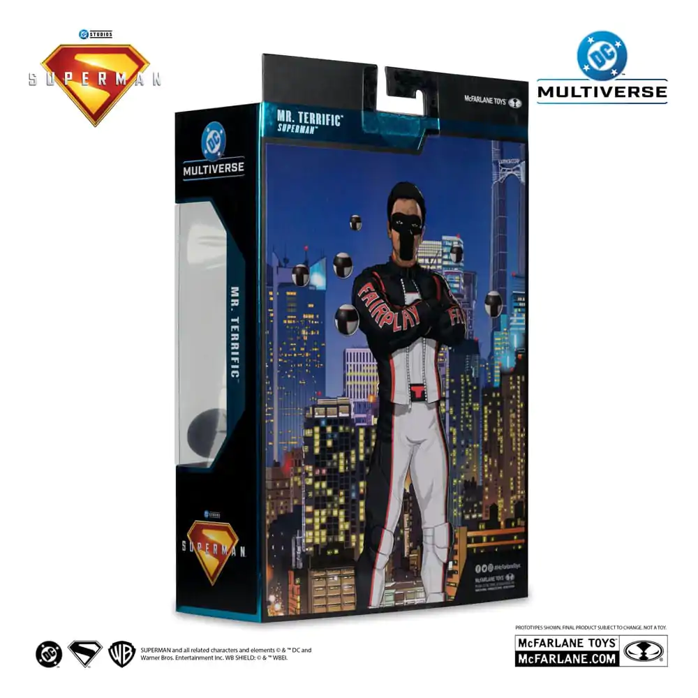 Superman (2025) DC Multiverse Deluxe Theatrical Edition akcijska figura Mr. Terrific (Red Platinum Edition) 18 cm fotografija proizvoda