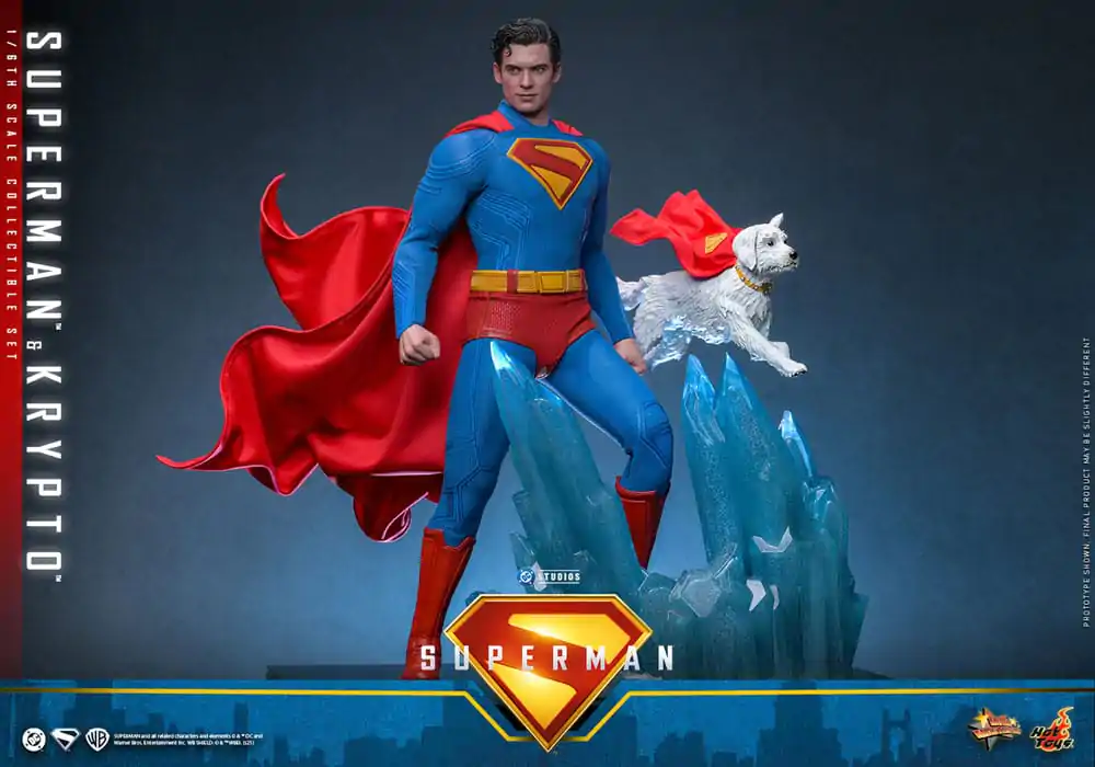 Superman (2025) Movie Masterpiece Akcijska figura 1/6 Superman & Krypto 33 cm fotografija proizvoda