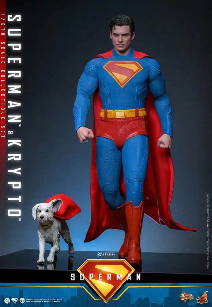 Superman (2025) Movie Masterpiece Akcijska figura 1/6 Superman & Krypto 33 cm fotografija proizvoda