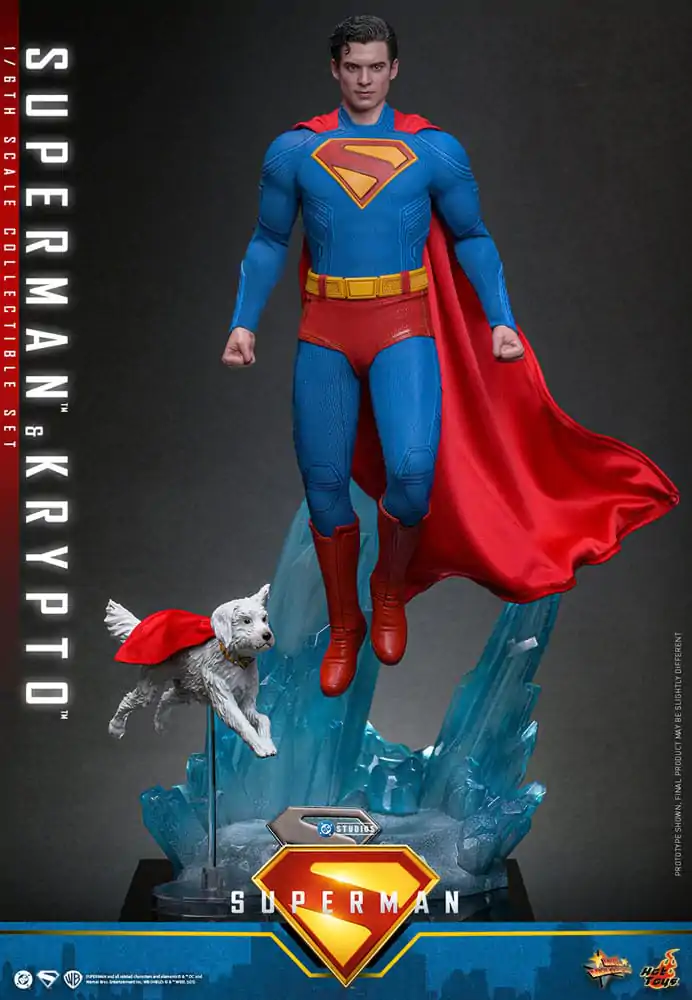 Superman (2025) Movie Masterpiece Akcijska figura 1/6 Superman & Krypto 33 cm fotografija proizvoda