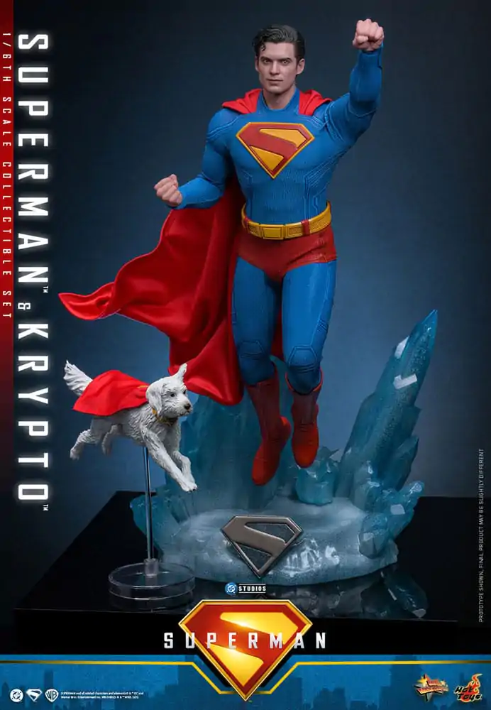 Superman (2025) Movie Masterpiece Akcijska figura 1/6 Superman & Krypto 33 cm fotografija proizvoda