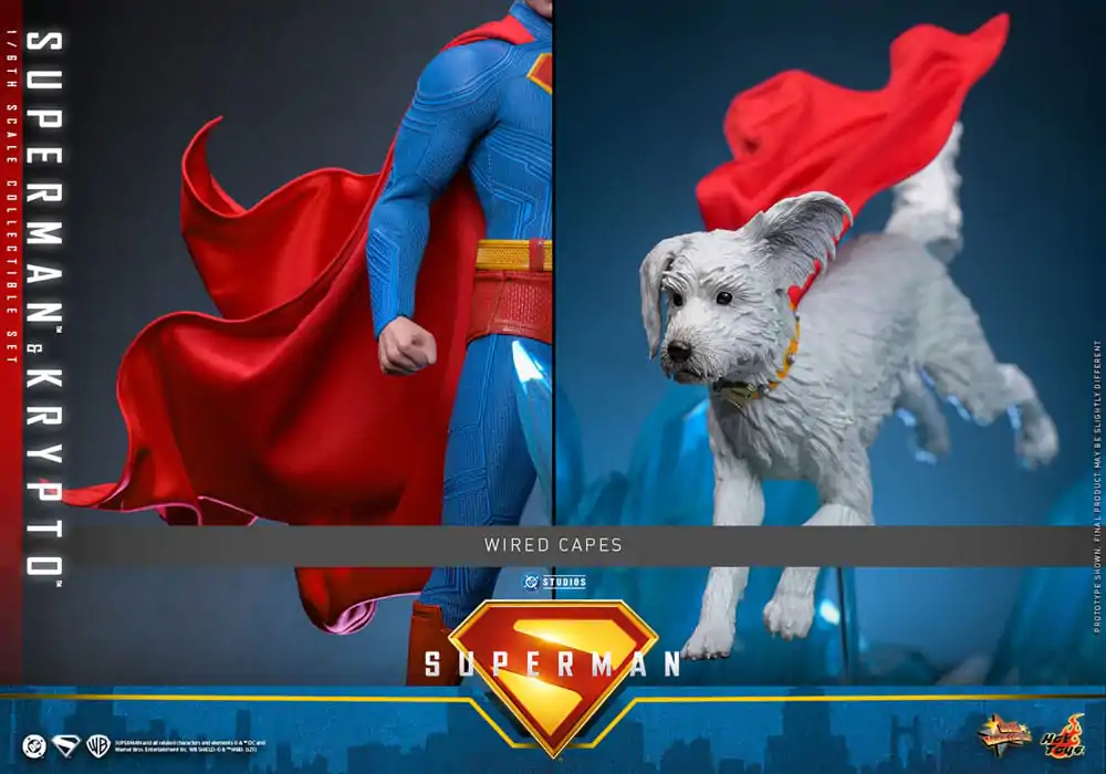 Superman (2025) Movie Masterpiece Akcijska figura 1/6 Superman & Krypto 33 cm fotografija proizvoda