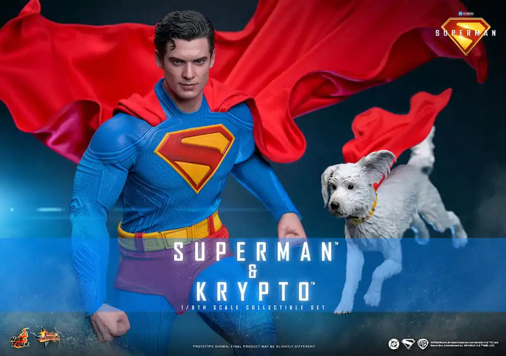 Superman (2025) Movie Masterpiece Akcijska figura 1/6 Superman & Krypto 33 cm fotografija proizvoda