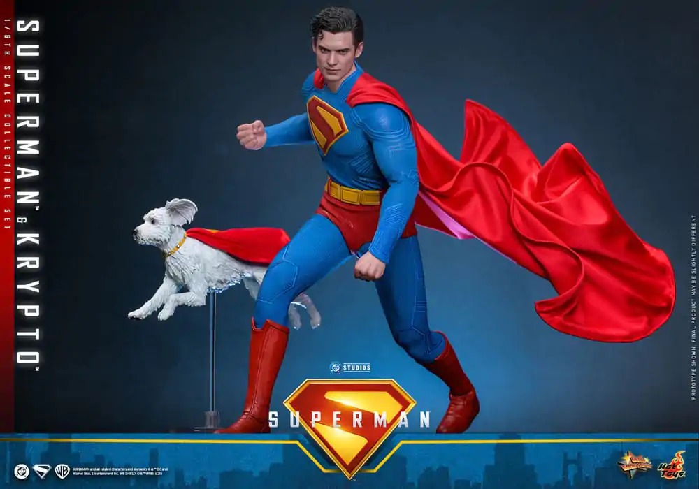 Superman (2025) Movie Masterpiece Akcijska figura 1/6 Superman & Krypto 33 cm fotografija proizvoda
